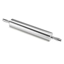 New Star Foodservice 37524 Extra Heavy Duty Restaurant Aluminum Rolling Pin, 18", Silver