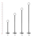 New Star Foodservice 23244 Ring-Clip Table Number Holder/Number Stand/Place Card Holder, 12-Inch, Set of 12