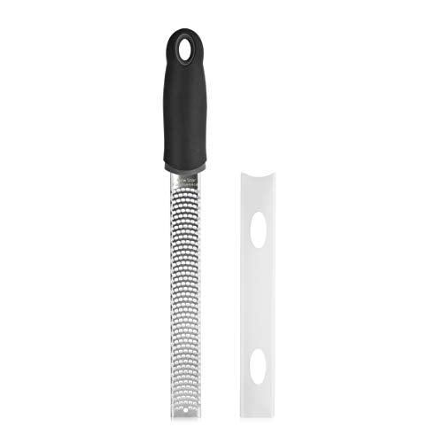 New Star Foodservice 7006834 Stainless Steel Classic Zester/Grater with Plastic Handle