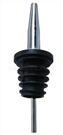 New Star Foodservice 26825 Stainless Steel Bottle Pourers w/Tapered Spout, Set of 12