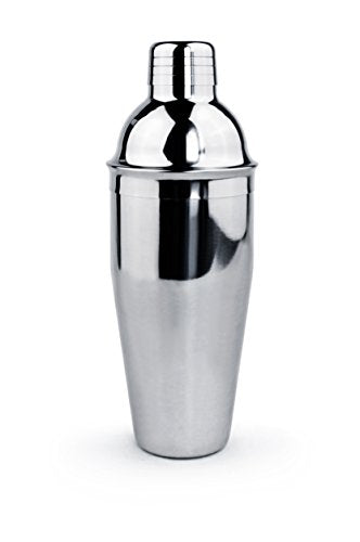 New Star Foodservice 48414 Stainless Steel Cocktail Shaker, 25 oz, Silver