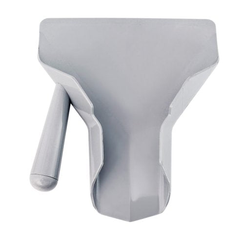 New Star Foodservice 42351 Polycarbonate Commercial French Fry Bagger, Left Handle, Gray