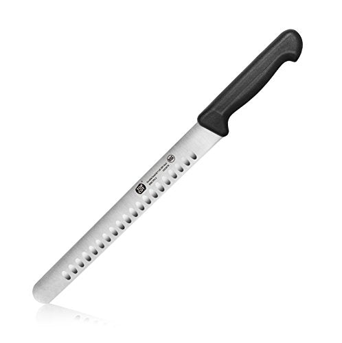 Top Cut by Cangshan | P2 Series 1022070 Swedish Sandvik 14C28N Steel Granton-Edge Slicer Knife, 11-Inch