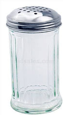 New Star Foodservice 22049 Glass Perforated Top Sugar Pourer, 12-Ounce, Set of 12