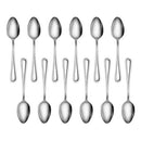 New Star Foodservice 58581 Steel Bead Pattern Serving Spoon, 7.8-Inch Set of 12
