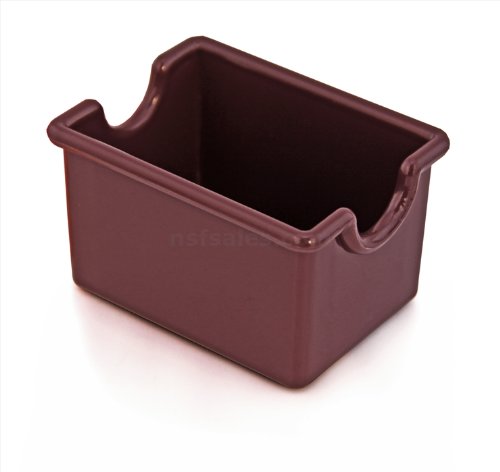 New Star Foodservice 28454 Plastic Sugar Packet Holder, Brown, Set of 12