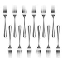 New Star Foodservice 58109 Slimline Pattern, 18/0 Stainless Steel, Serving Fork, 8.25-Inch, Set of 12