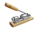 New Star Foodservice 28003 Heavy Duty Pecan Nut Cracker, Nickel-plated Steel/wood Base