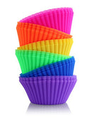New Star Foodservice 44270 Reusable Silicone Baking Cups and Cupcake Liners, Set of 24