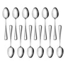 New Star Foodservice 58543 Bead Pattern, 8/0 Teaspoon, 6.3-Inch Set of 12