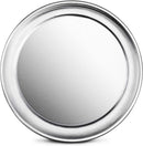 New Star Foodservice 50721 Restaurant-Grade Aluminum Pizza Pan, Baking Tray, Wide Rim