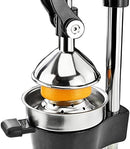 New Star Foodservice 46878 Commercial Citrus Juicer, Enameled Black