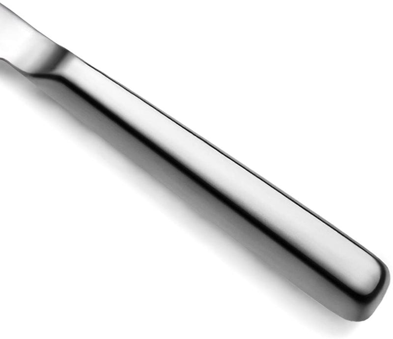 New Star Foodservice 52183 Hollow Handle Solid Serving Spoon, 12", Silver