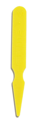 New Star Foodservice 24227 Plastic"Medium Well" Steak Markers, Yellow (Pack of 1000)