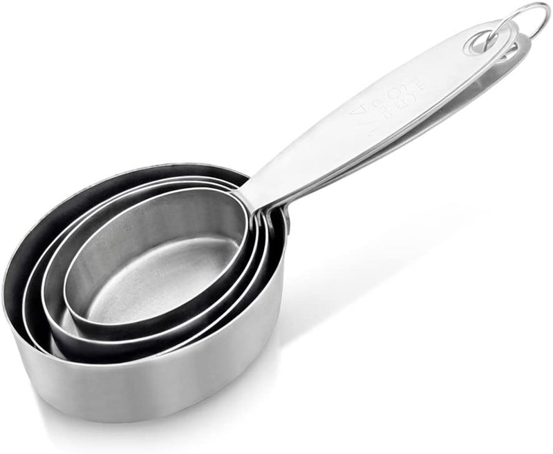Black Stainless Steel Measuring Cups and Spoons Combination