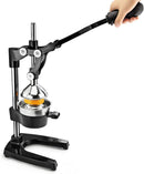New Star Foodservice 46878 Commercial Citrus Juicer, Enameled Black