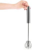 New Star Foodservice 59038 Easy Hand Push Whisk, Stainless Steel, 14-Inch