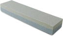 New Star Foodservice 36480 Combination Sharpening Stone Knife Sharpener, 8" x 2" x 1", Silver & Grey