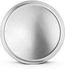 New Star Foodservice 50820 Restaurant-Grade Aluminum Pizza Pan, Baking Tray, Coupe Style, 14-Inch