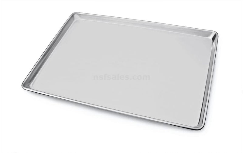 New Star Foodservice 36909 Commercial-Grade 18-Gauge Aluminum Sheet Pan/Bun Pan, 15" L x 21" W x 1" H (Two Thirds Size), Pack of 12