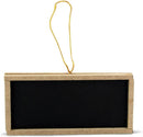 New Star Foodservice 27907 Rectangle Black Mini Chalkboard, 2-Inch by 3-Inch, Set of 12