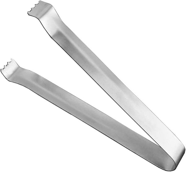 New Star Foodservice 42283 Restaurant-Grade Pom Tong, Stainless Steel, 12 inch, Set of 6, Silver