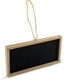 New Star Foodservice 27907 Rectangle Black Mini Chalkboard, 2-Inch by 3-Inch, Set of 12