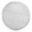 New Star Foodservice 50981 Restaurant-Grade Aluminum Pizza Baking Screen, Seamless, 18-Inch, Pack of 6