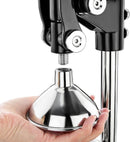 New Star Foodservice 46878 Commercial Citrus Juicer, Enameled Black