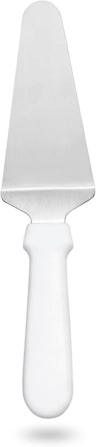 New Star Foodservice 36138 Plastic Handle Pie Server, 10-Inch, White