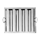 New Star Foodservice 54361 Stainless Steel Hood Filter, 20" W x 16" H, Set of 6