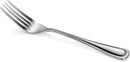 New Star Foodservice 58109 Slimline Pattern, 18/0 Stainless Steel, Serving Fork, 8.25-Inch, Set of 12