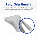 New Star Foodservice 37791 Polycarbonate Commercial French Fry Bagger with Dual Handle