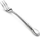 New Star Foodservice 58680 Stainless Steel Rose Pattern Oyster Fork, 5.8-Inch, 12 pieces