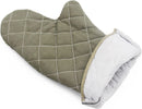 New Star Foodservice 32000 Commercial Grade Flame Retardant/Resistant Oven Mitts, up to 400F, 13-Inch, Set of 2