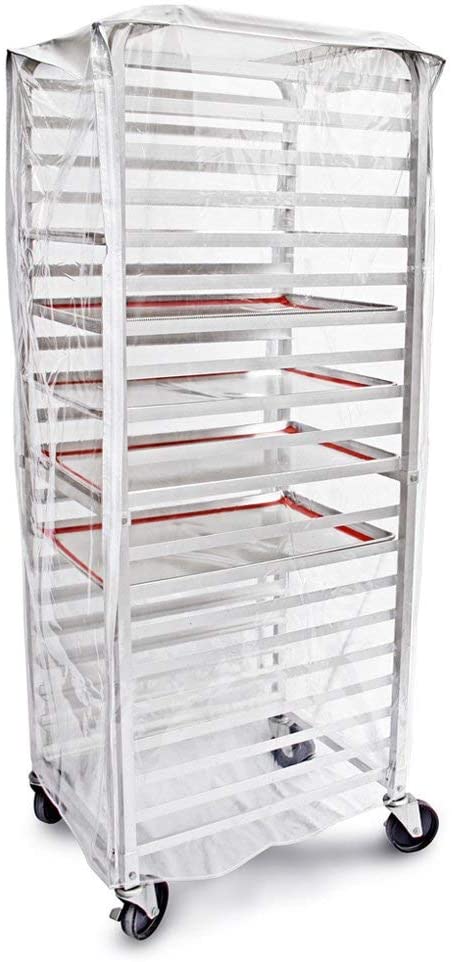FSE Disposable Pan Rack Covers - 50 Count, Clear
