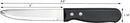 New Star Foodservice 58949 10-Inch Steak Knife, 5-Inch Rounded Serrated Blade with Plastic Handle, Jumbo, Set of 12