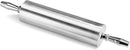 New Star Foodservice 37500 Extra Heavy Duty Restaurant Aluminum Rolling Pin, 13", Silver