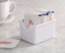 New Star Foodservice 28461 Plastic Sugar Packet Holder, White, Set of 12