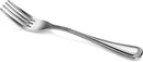 New Star Foodservice 58048 Slimline Pattern, 18/0 Stainless Steel, Dinner Fork, 7.5-Inch, Set of 12