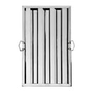 New Star Foodservice 54347 Stainless Steel Hood Filter 16" W x 25" H, Set of 6