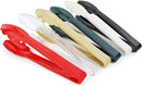 New Star Foodservice 35681 Utility Tong, High Heat Plastic, Scalloped, 6 inch, Set of 12, Beige