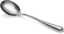 New Star Foodservice 58567 Bead Pattern, 18/0 Stainless Steel, Bouillon Spoon 6.3-Inch, Set of 12