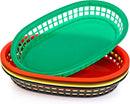 New Star Foodservice 44089 Fast Food Baskets, 10.5 x 7 Inch, Set of 12, Yellow
