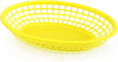 New Star Foodservice 44195 Fast Food Baskets, 9 1/4 x 6 Inch Oval, Set of 36, Yellow