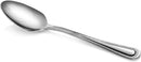 New Star Foodservice 58543 Bead Pattern, 8/0 Teaspoon, 6.3-Inch Set of 12