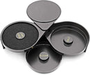 New Star Foodservice 48360 Plastic 3-Tier Bar Glass Rimmer, Black