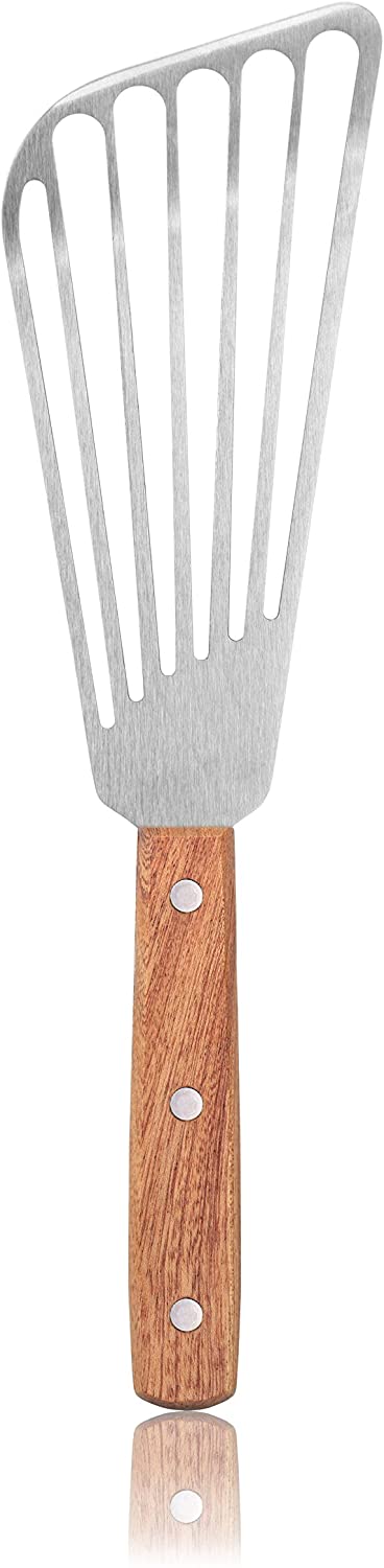 New Star Foodservice 36350 Wood Handle Extra Large Grill Turner/Spatul