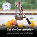 New Star Foodservice 46878 Commercial Citrus Juicer, Enameled Black