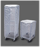 New Star Foodservice 36565 Commercial-Grade Sheet Pan/Bun Pan Rack Cover, Plastic, 20-Tier, 28" L x 23" W x 61" H, Clear